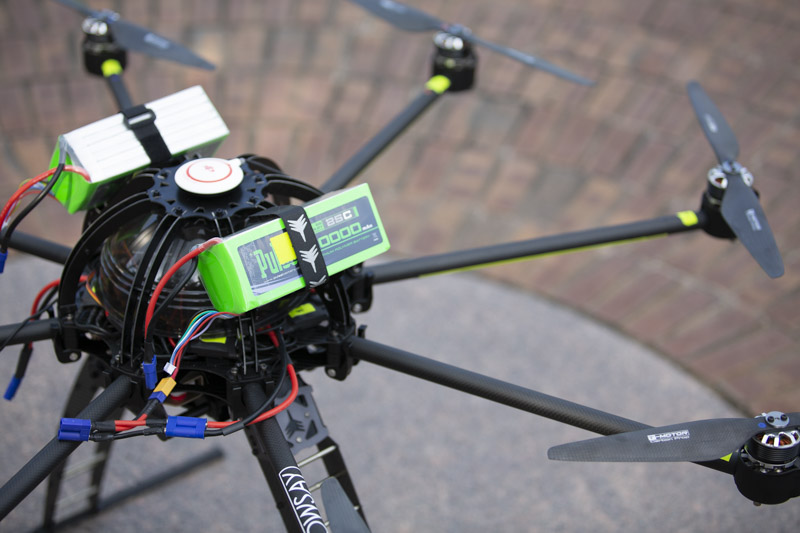 nowsay skyjib drone batteries and prop arms